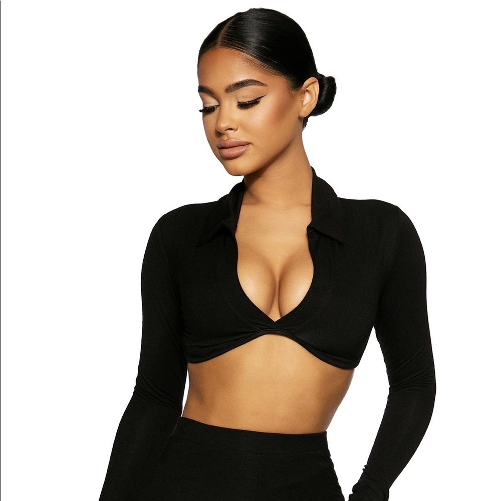 Naked wardrobe crop top